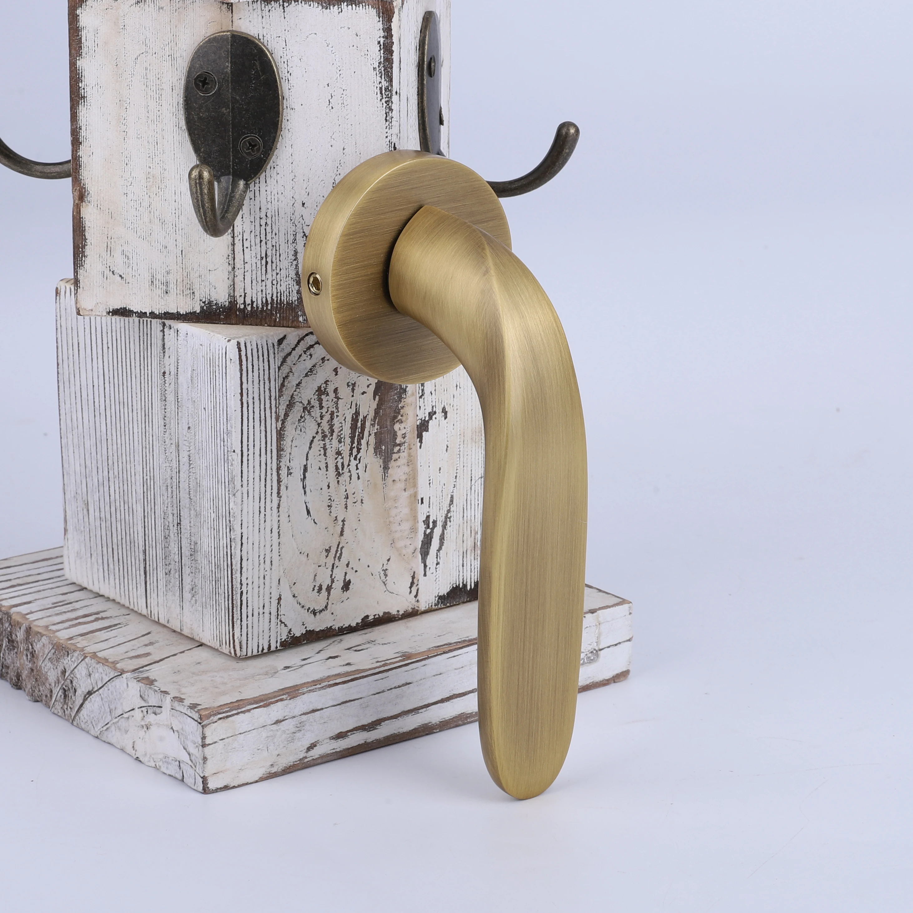 Современный портативный медный замок для спальни, проходной дверной матовый замок, дверные ручки