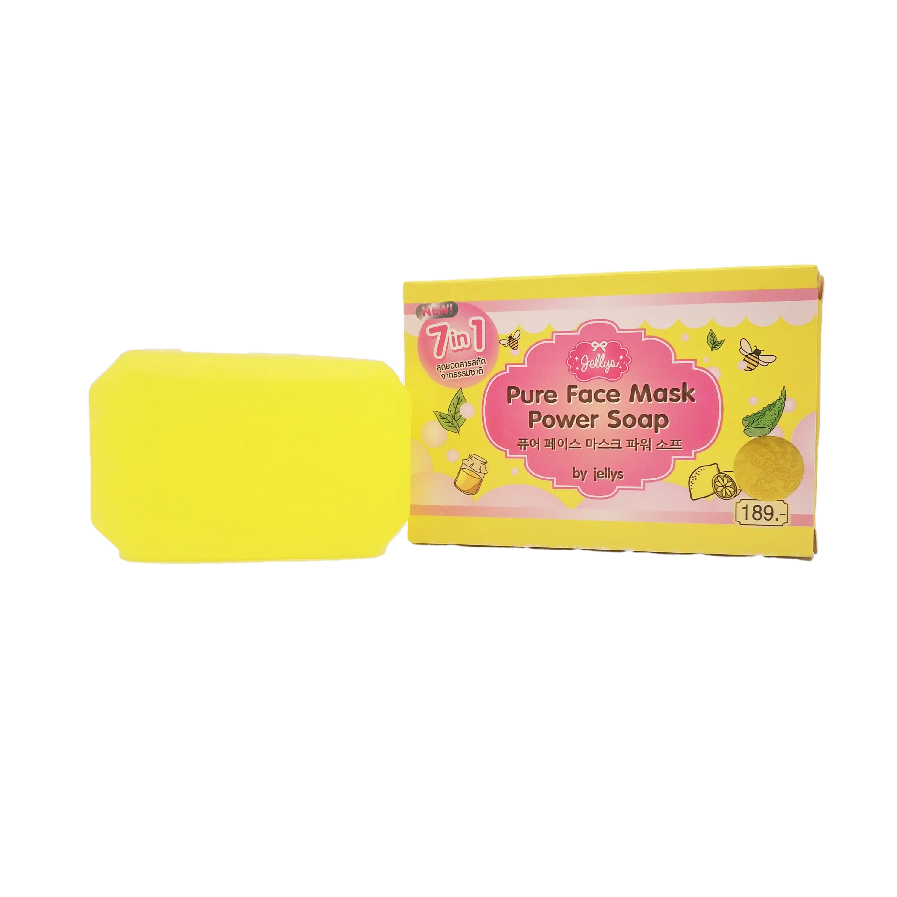 natural perfume skin care whitening face washing acne facial transparent soap