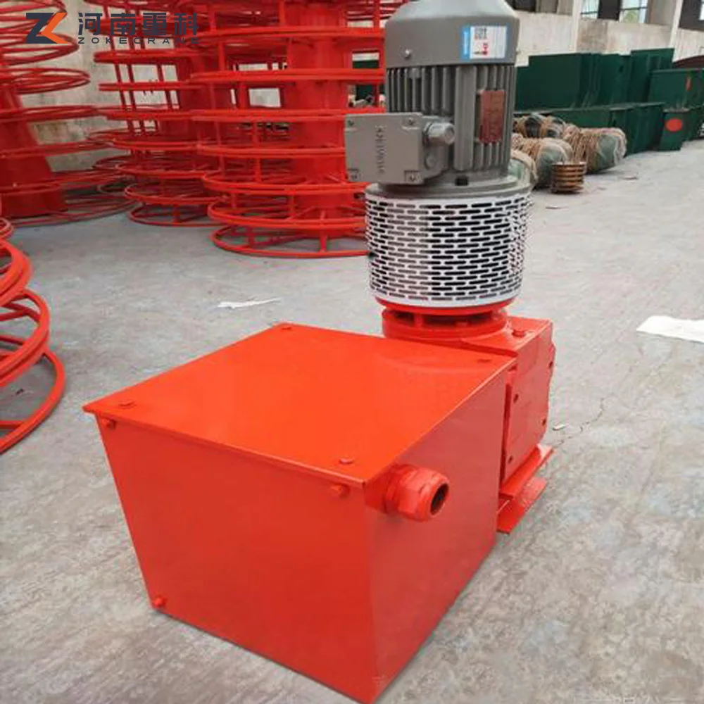 Motor-driving cable reel drum 100m for double girder gantry crane