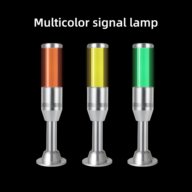 NHM Non-collapsible signal lamp Professional Factory Made Lathe Machine Tool Status Indication LED Signal Tower Lights