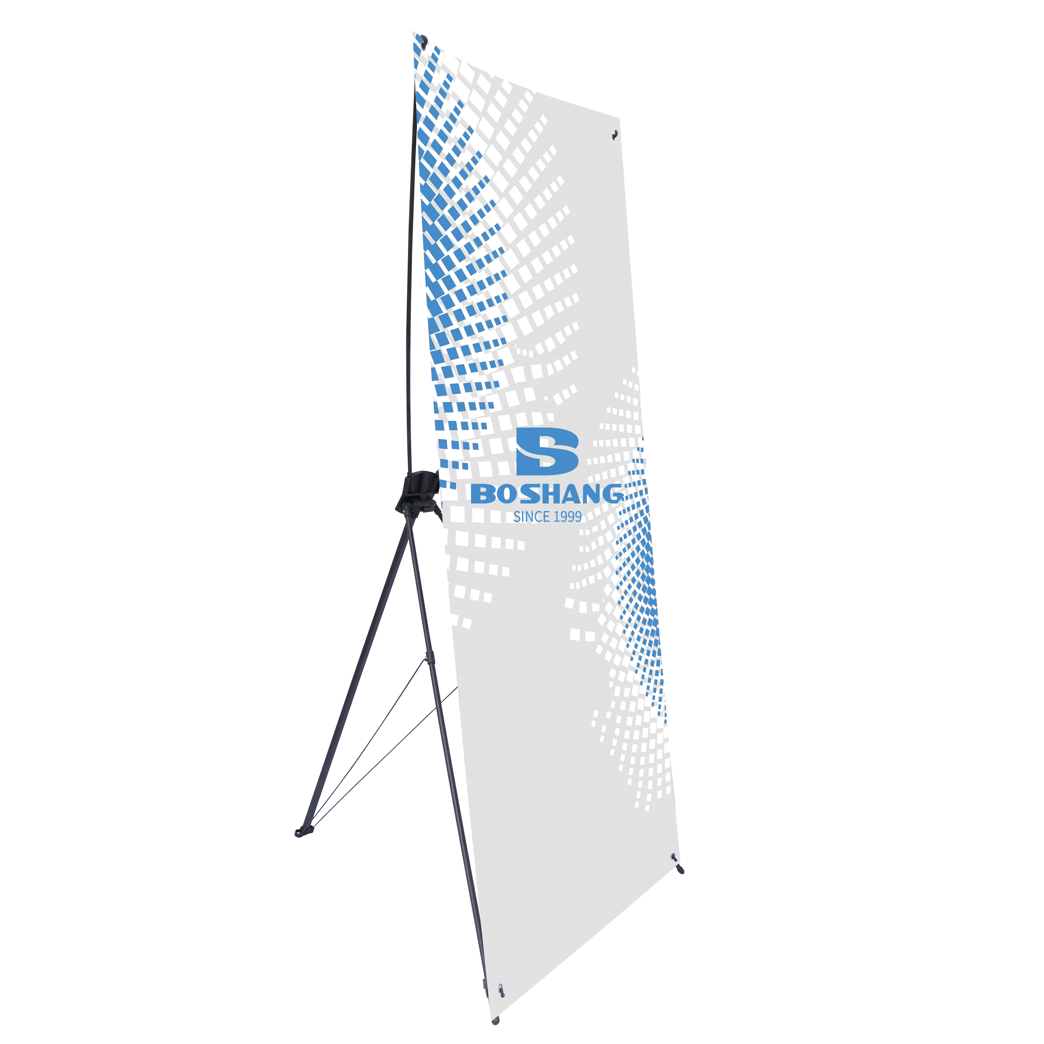 High Quality x display banner Aluminum X Display indoor Poster X Banner Stand