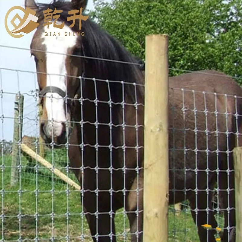 China Manufacture High Quality Electric Cattle Fence Wire Mesh Cattle Fence Panels With Post