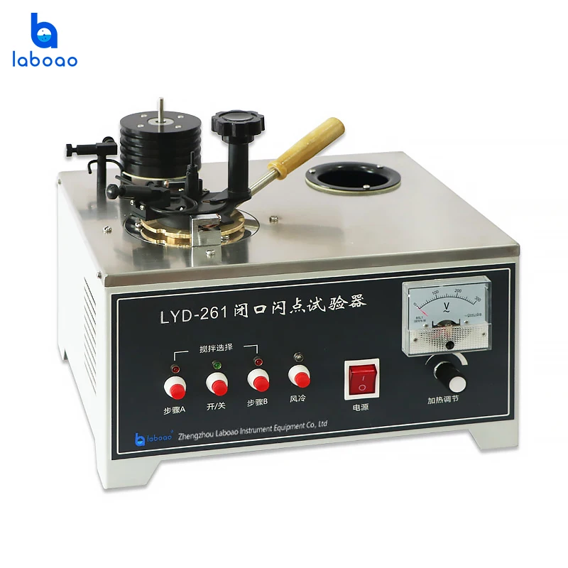 LABOAO Insulating Oil Testing Equipment Closed Cup Flash Point Tester