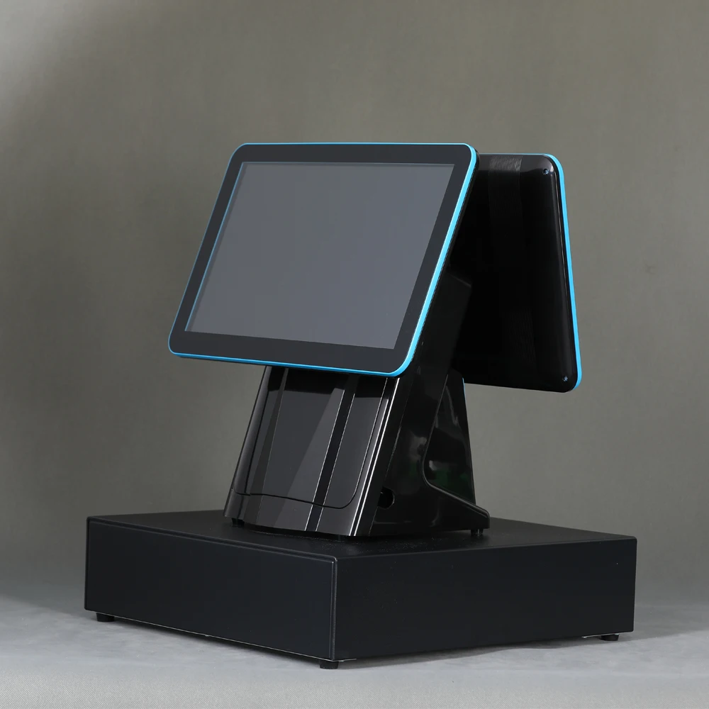 Cash Register Pos Machine System Display 15 Inch Smart Computer Touch Screen Offline Pos Machine