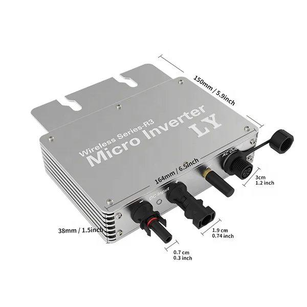 Germany Vde Micro Inverter 300w 350w 400W Solar Inverter Wifi AAP Solar panel  Grid Tie Inverter