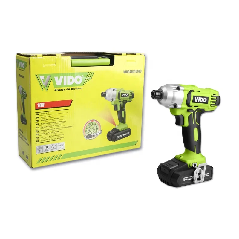 VIDO 18V Industrial quality pneumatic tool hammer 1/2 inch high duty air impact wrench for car power tools