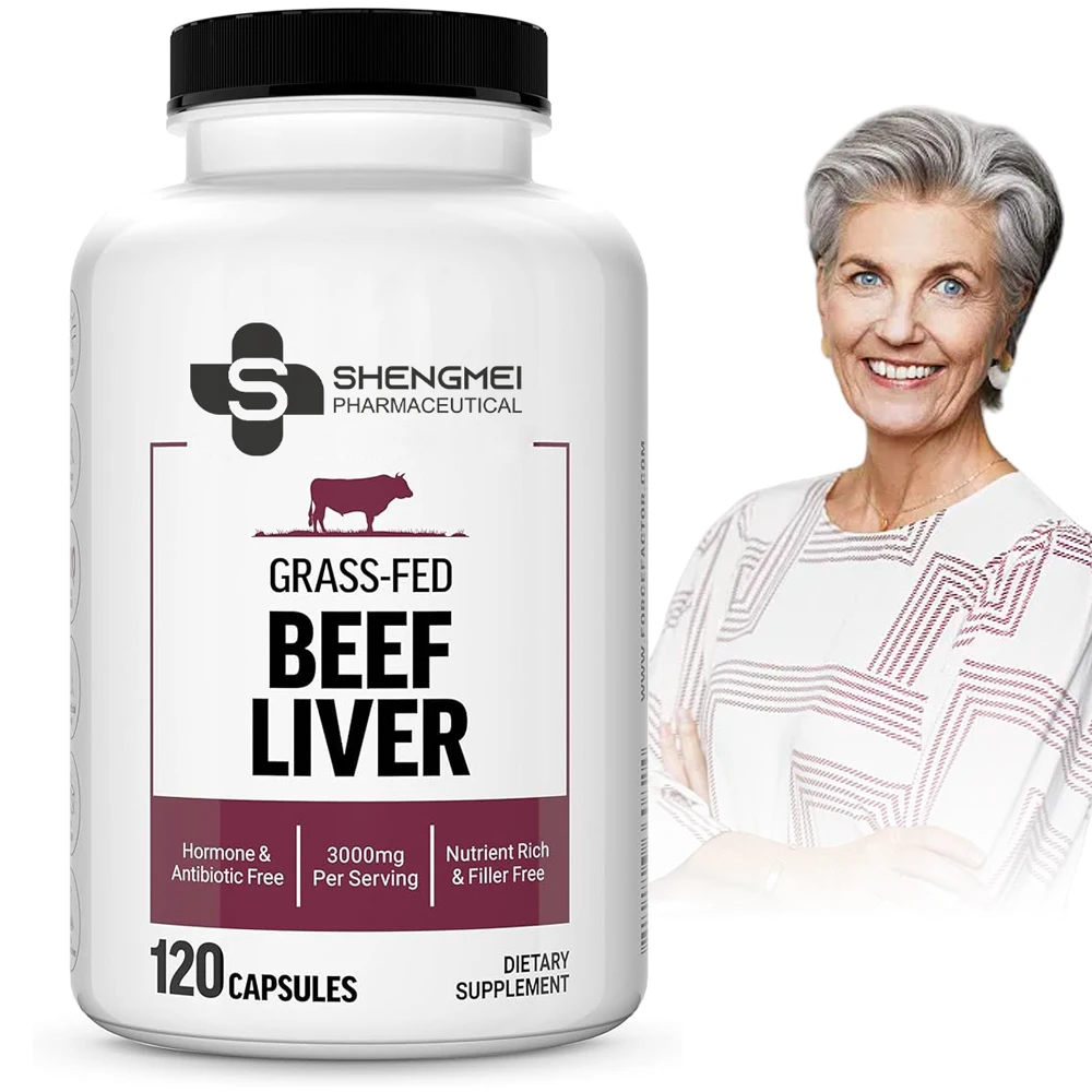 OEM Freeze Dried Grass Fed Beef Capsules Liver Softgel Supplement Beef Liver Capsule
