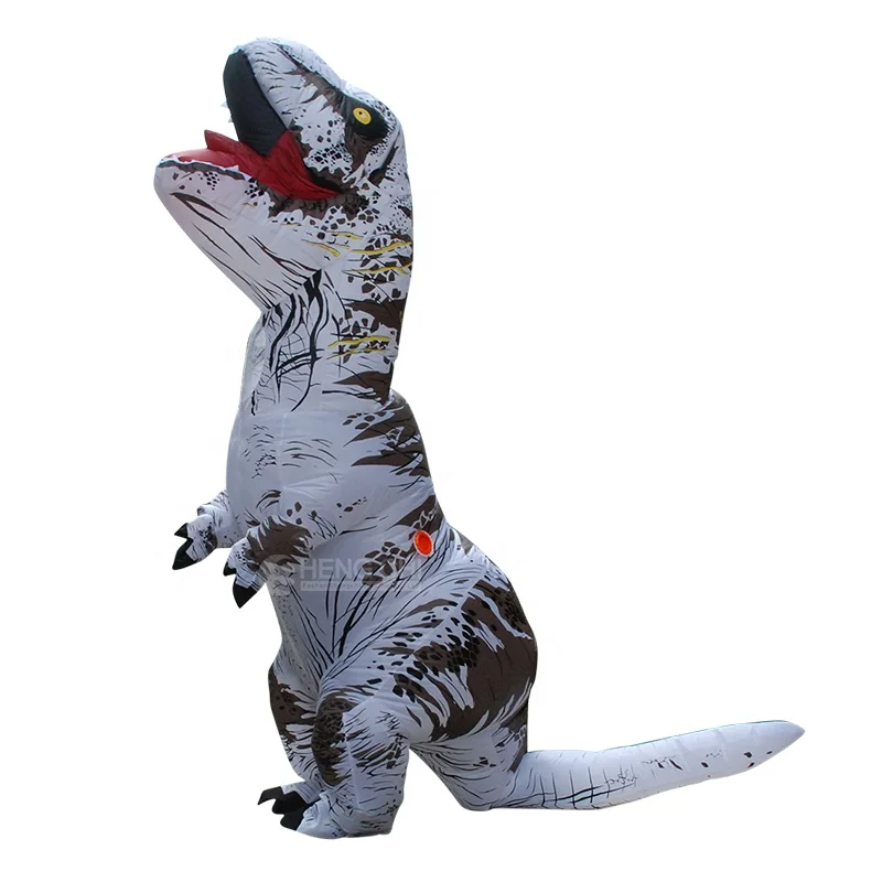 Adult wearable Halloween party Cosplay T-Rex mascot inflatable set T-Rex dinosaur costume