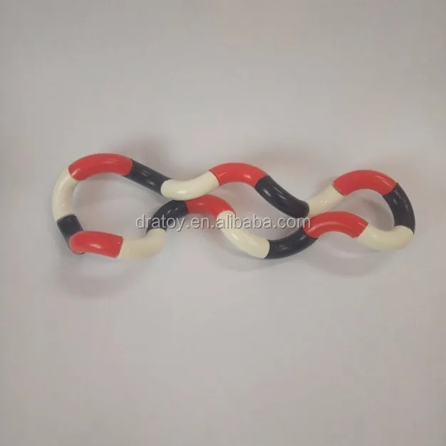 Hot Selling Funny Stress Relief Fidget Toys Safty Material Twist Rope Decompression Sensory Twisting Rope Fidget Toys