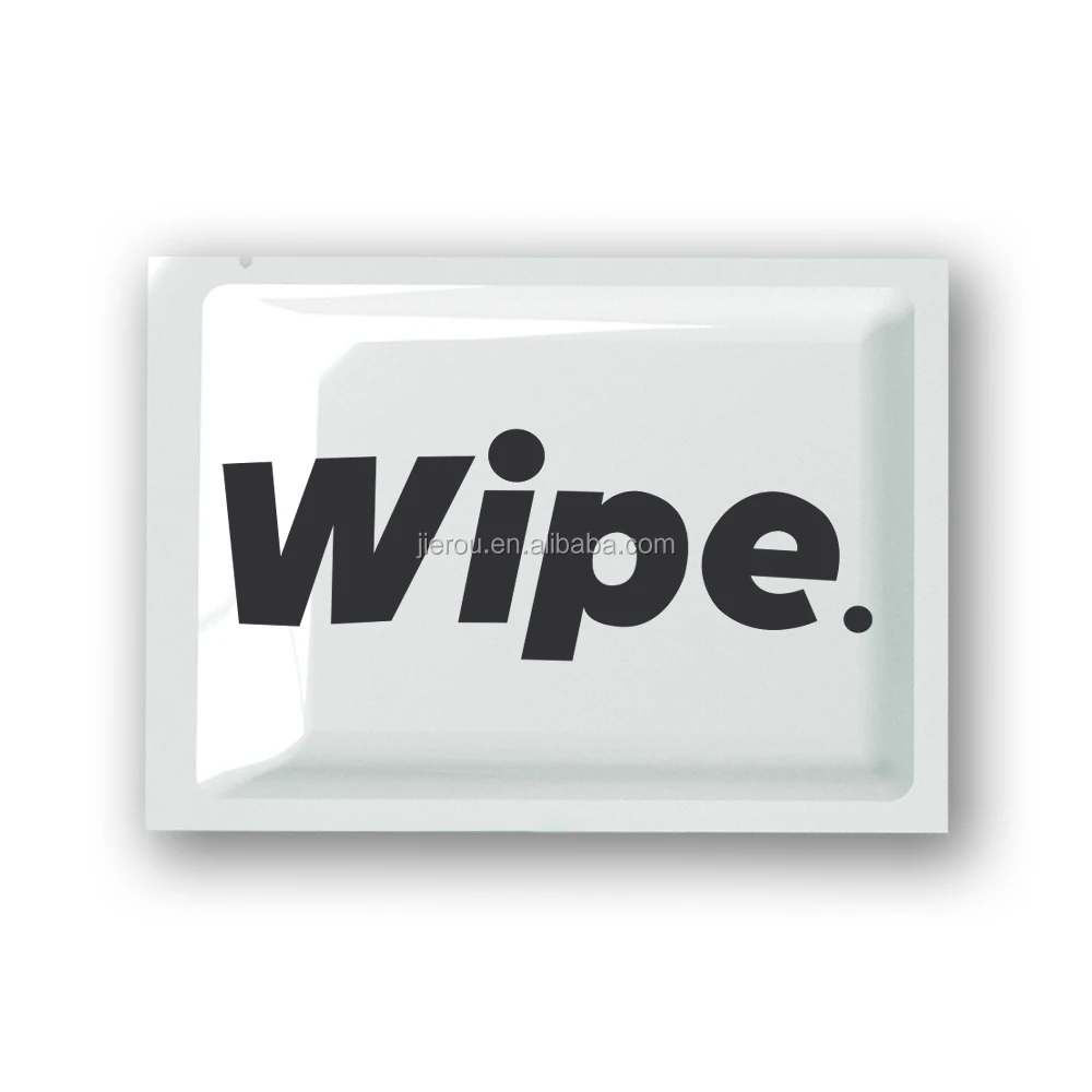 single package Wet wipes  with customized design