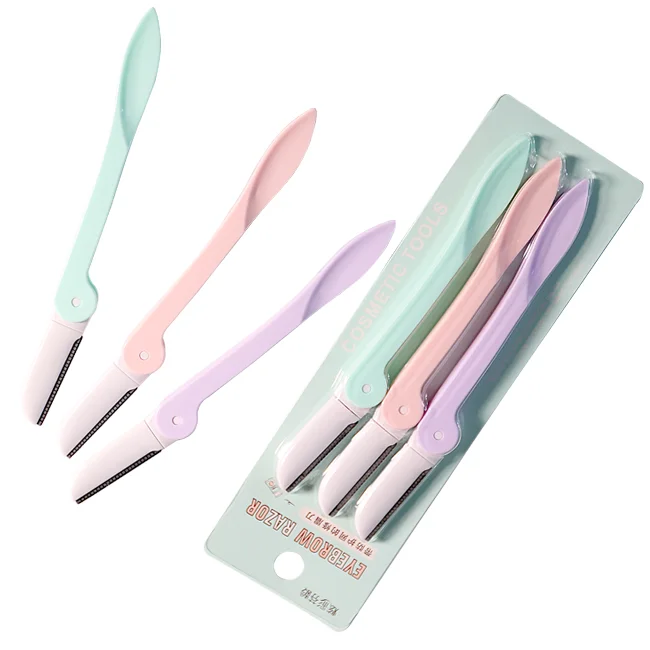 Hot factory price touchup touch-up  eyebrow razor schick high quality eyebrow trimmer
