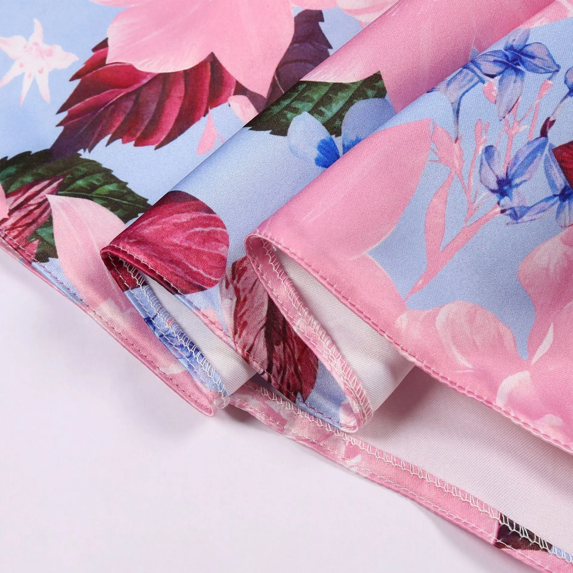 Girl Dress Kids Ocean Style Princess Party Gowns Toddler Dress With Big Bow Children Party Wedding Beads Dress 2-10 years