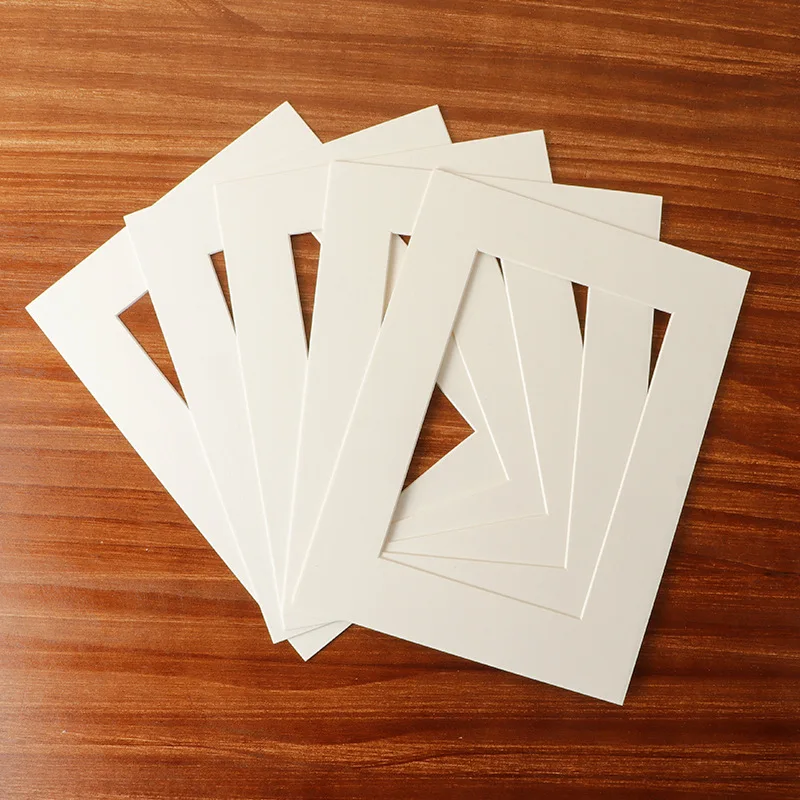 Wholesale Picture Frame Paper Photo Frame Mat Board for home decor