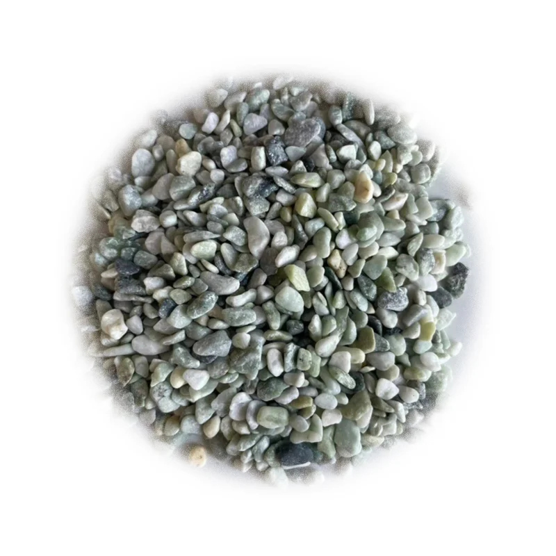 Natural Unpolished Black Crushed Gravel Grey Cobbles Pebbles Stones Outdoor Garden Landscape Construction Road Decorative Park