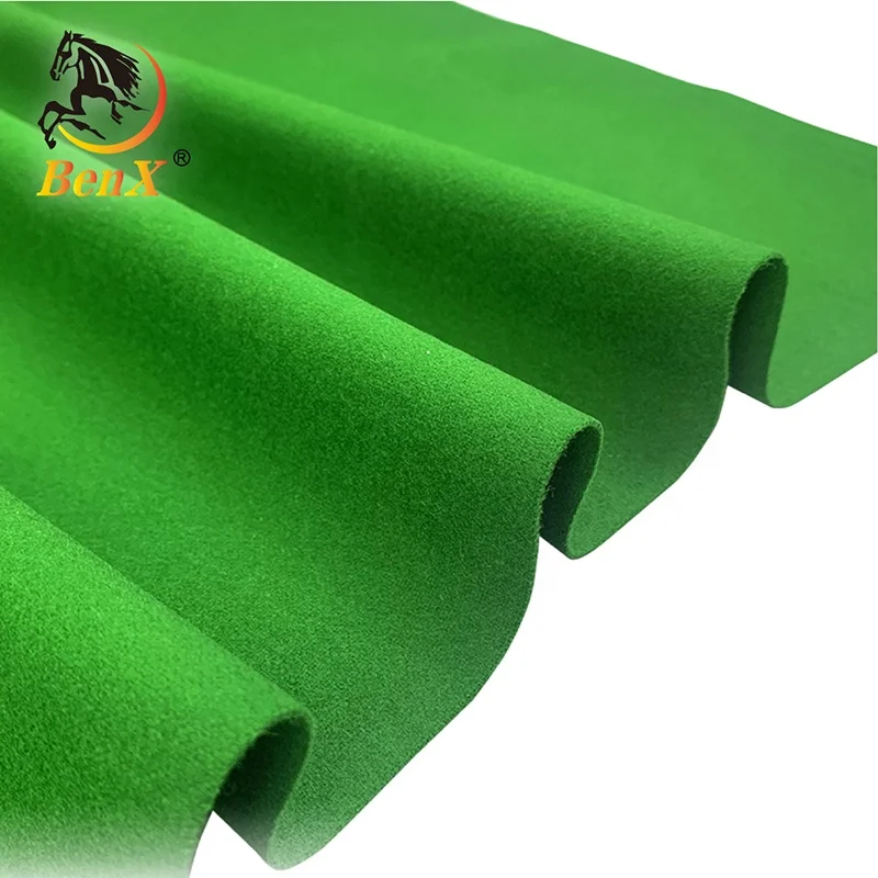 Simulated 6811 billiard cloth 80% wool  snooker table cloth 100% durable