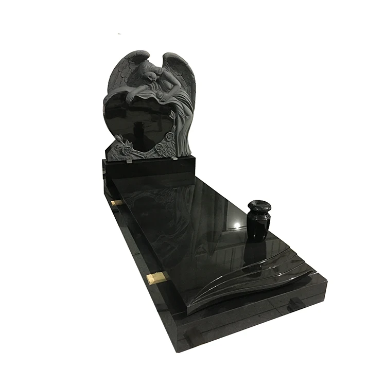 Luxury Large Granite Monument Hand Carved Marble Cemetery Headstone Family Mausoleum