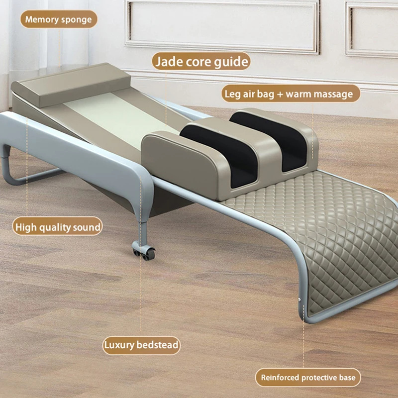 Professional Tatami Bed Modern Multifunctional Massage Bed Wooden Multifunction Hair Washing Massage Bed Salon Head