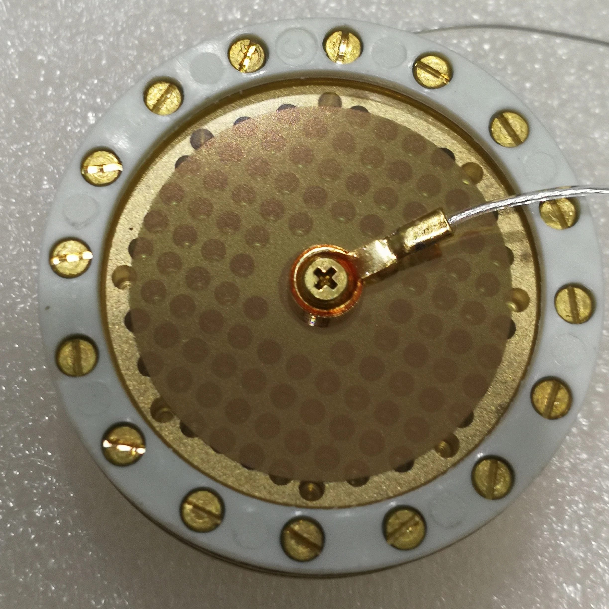 For U87 large golden diaphragm  microphone capsule dual side  for DIY PRO studio microphone