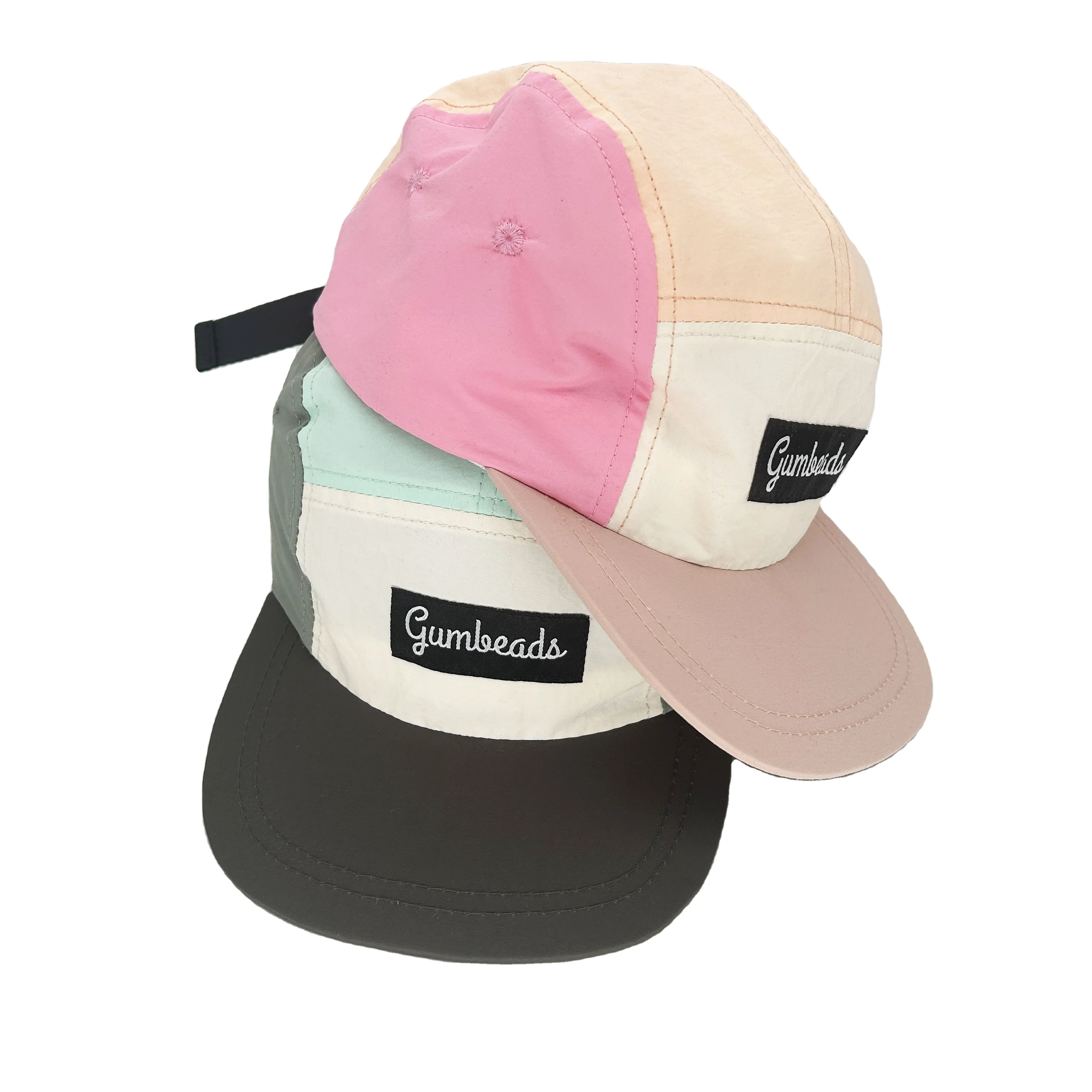 Custom Logo Snapback Waterproof Running Five Panel Camp Cap