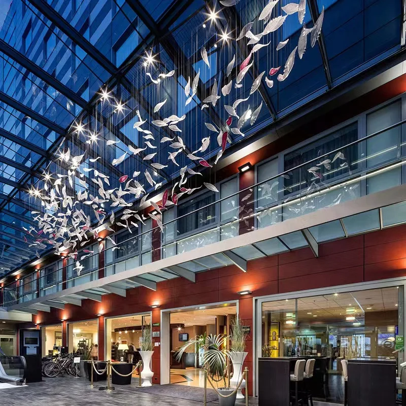 High-end customized hotel villasmodern lighting chandelierguangdong hotel lighting pendant chandelier lightcrystal chandeliers c