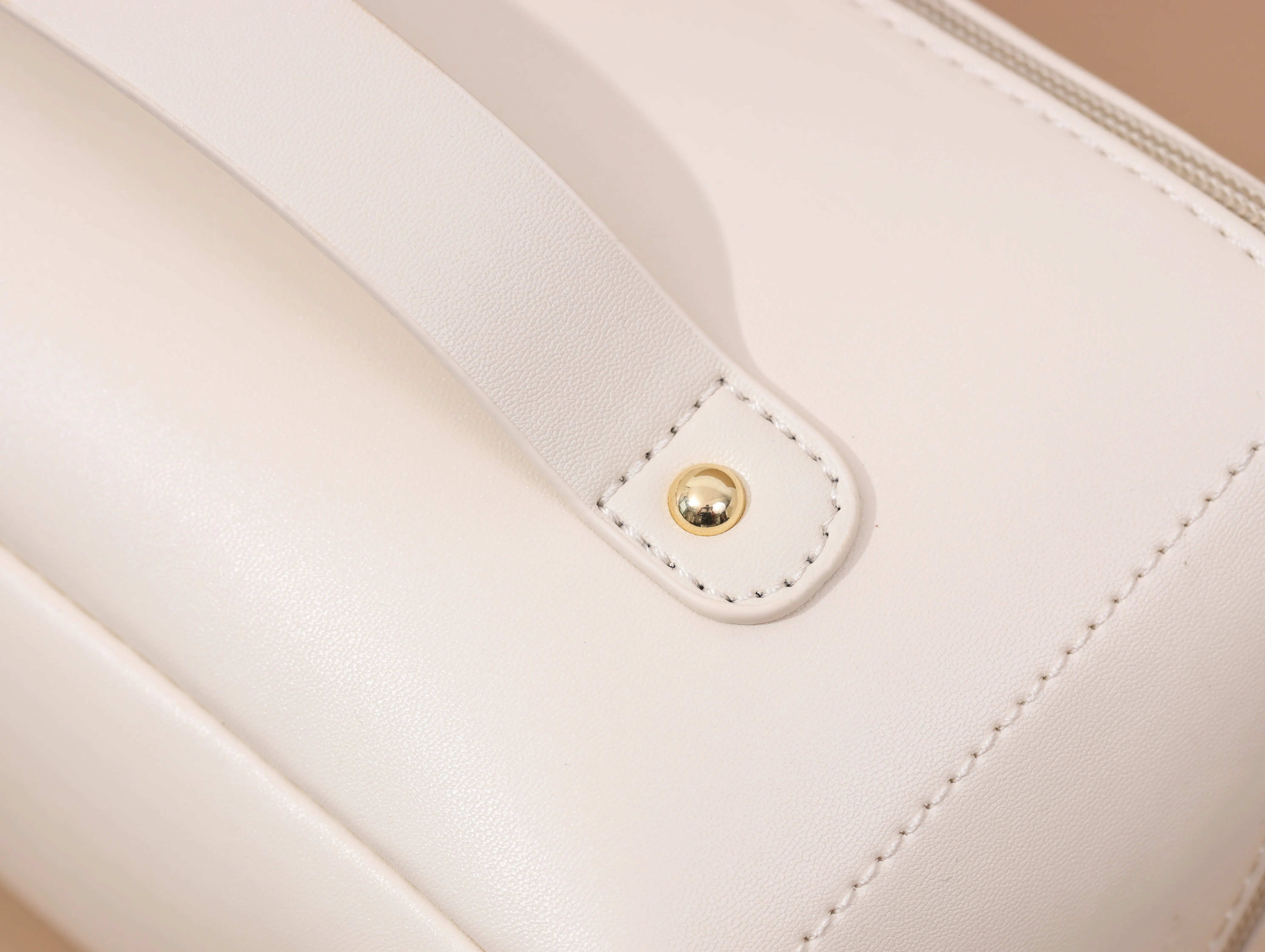 Travel Organizer Makeup Multi-functional Pouch Large Capacity PU Leather Customized Cosmetic Bag