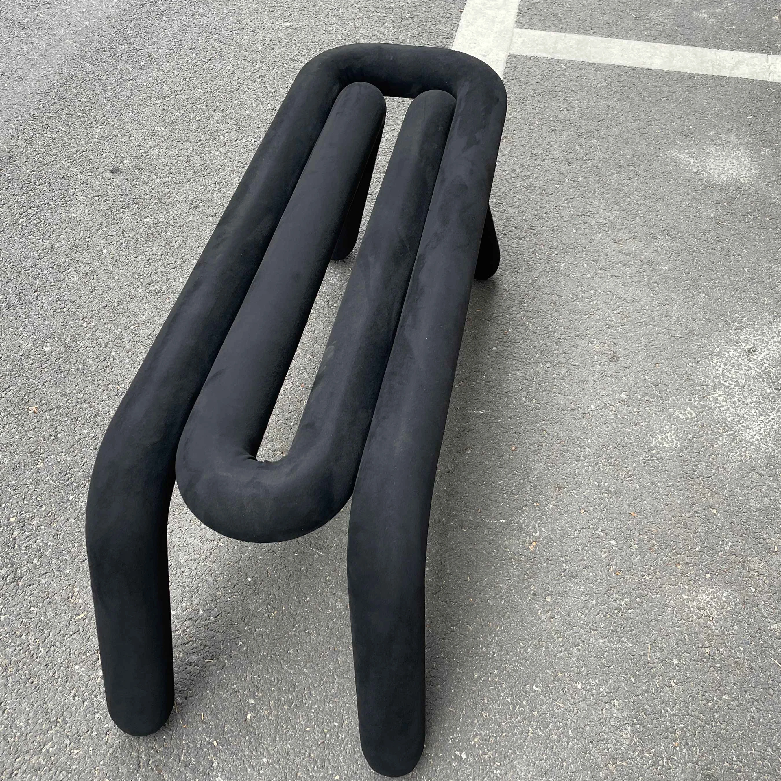 waiting dressing room park garden Bold leisure chair lounge accent bench stool ottoman for living room balcony shopping mall