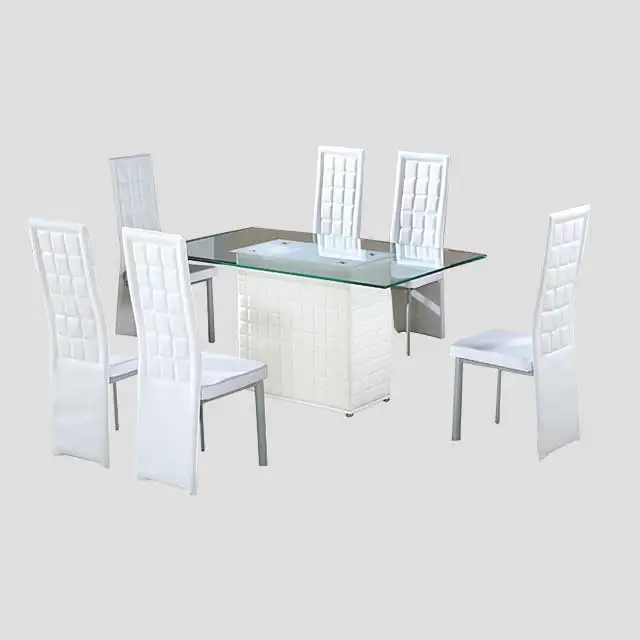 Китай, временная мебель для столовой, малайзийский обеденный стол, набор со стеклянной столешницей, итальянский обеденный стол