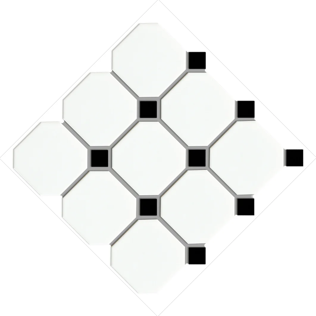 Marble Mixed Shell Waterjet Mosaic Tile Thassos White With Mother of Pearl Mosaic