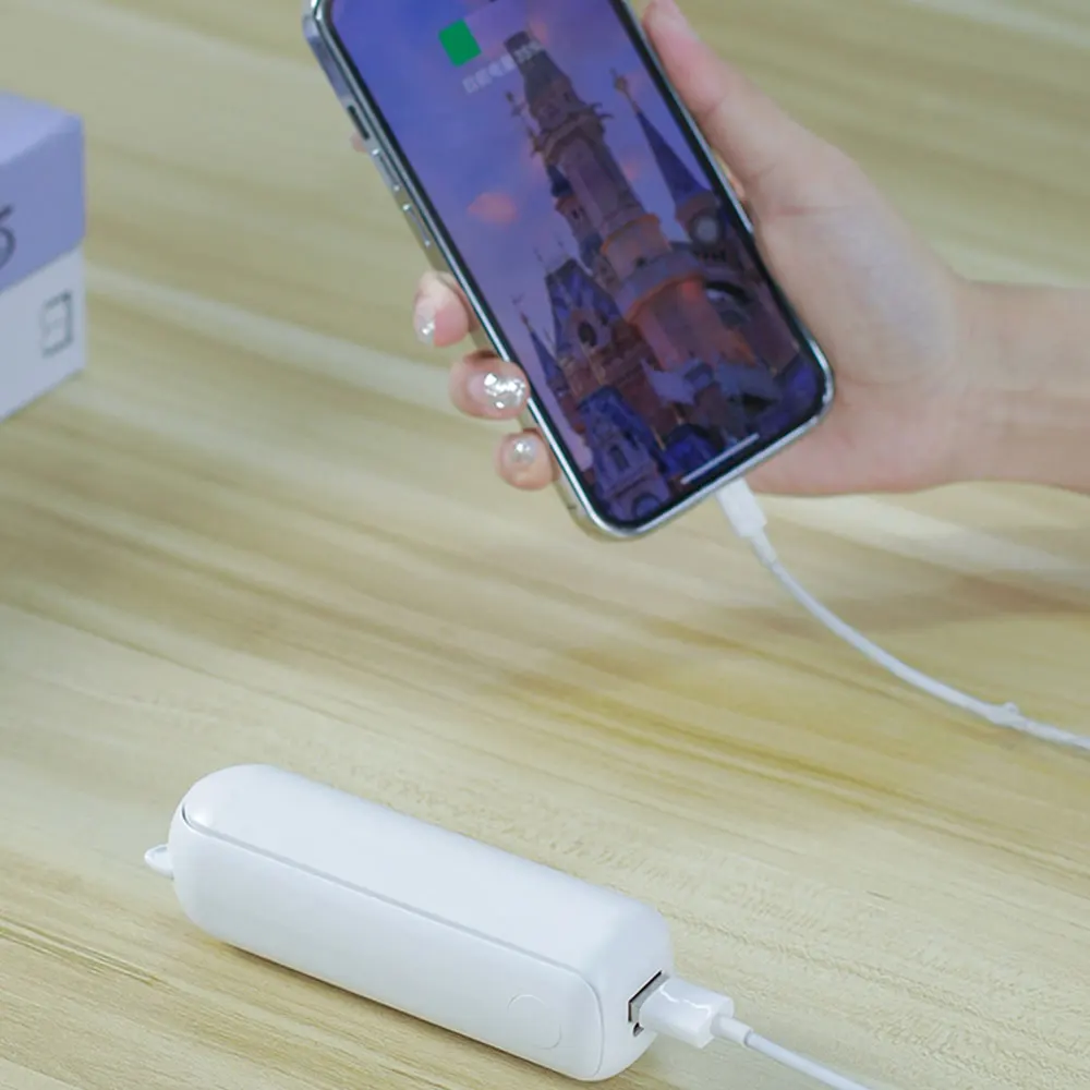 Hot Selling Folding Portable 3 In 1 Fan Multifunctional Usb Mini Fan With Power Bank Handheld Rechargeable Fan