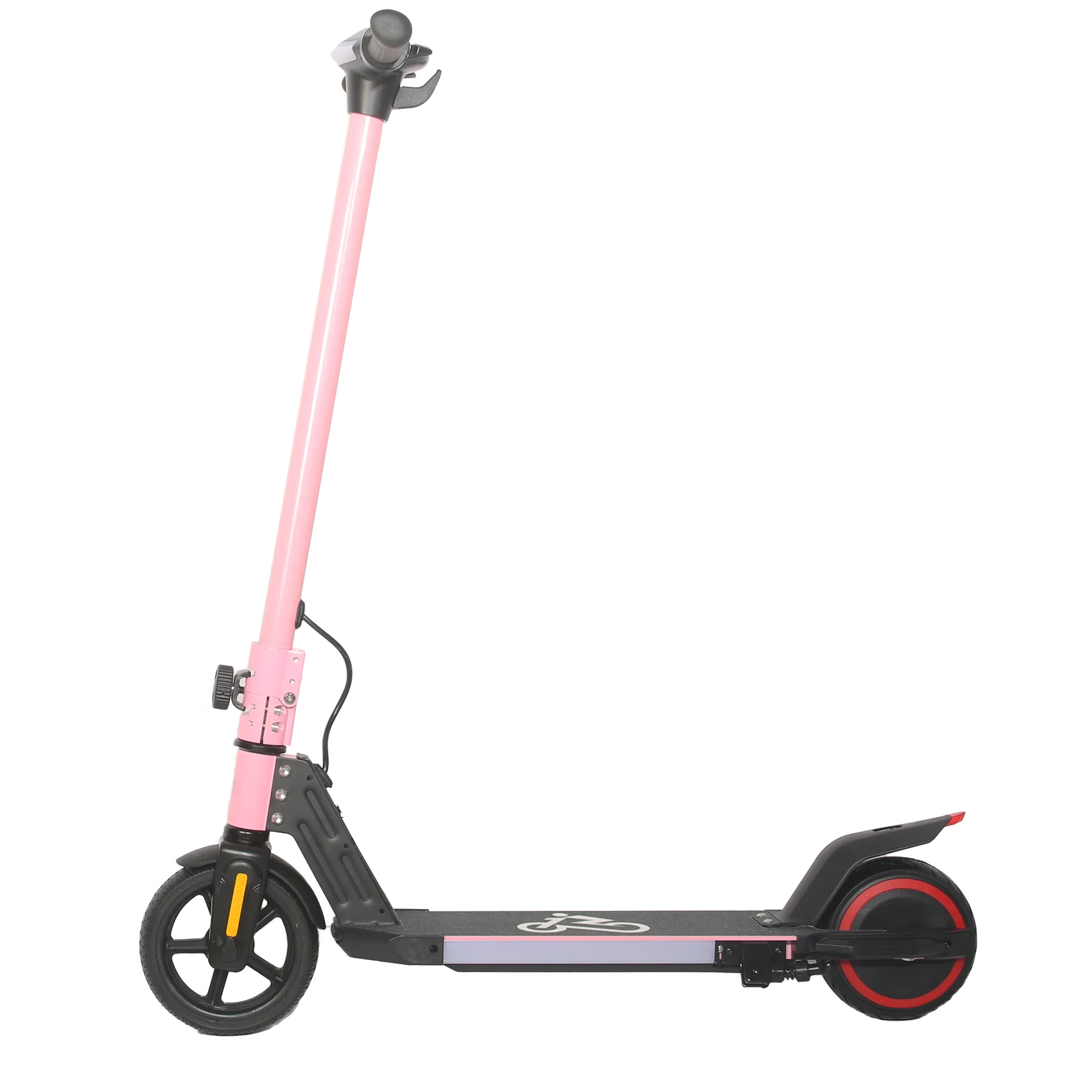 Emoko 6.5 Inch Electric Kick Scooter Kids MAX Speed 16 km Brake Throttle LED Lights Solid Tyre A43 Sensor Battery Electronic