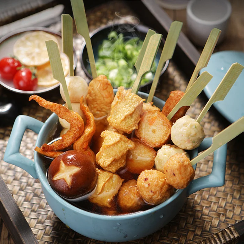 China Supplier High-quality BBQ Picks Roastin Skewers Bamboo