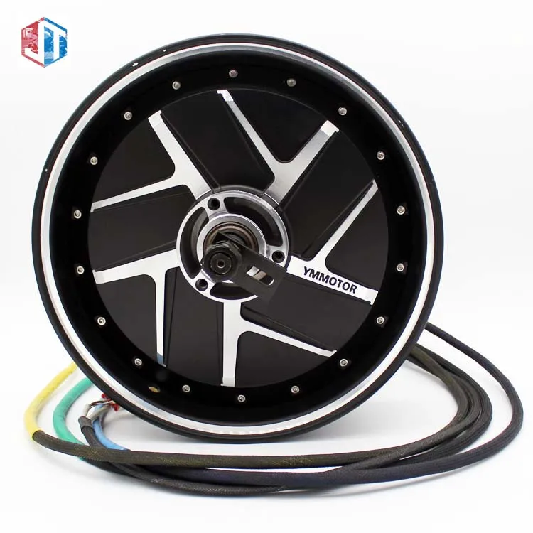 JunTeng YMMOTOR High Power 13Inch 8000w Electric Motorcycle Hub Motor