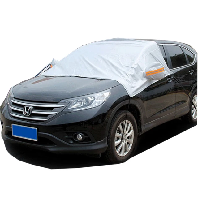 PEVA fabric cotton lined windshield snow cover for cars SUV