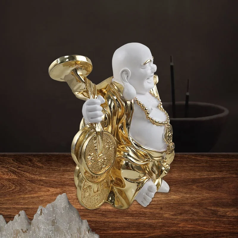 Religious supplies Buddhism god figurine sculpture resin buddha statues feng shui craft ornaments