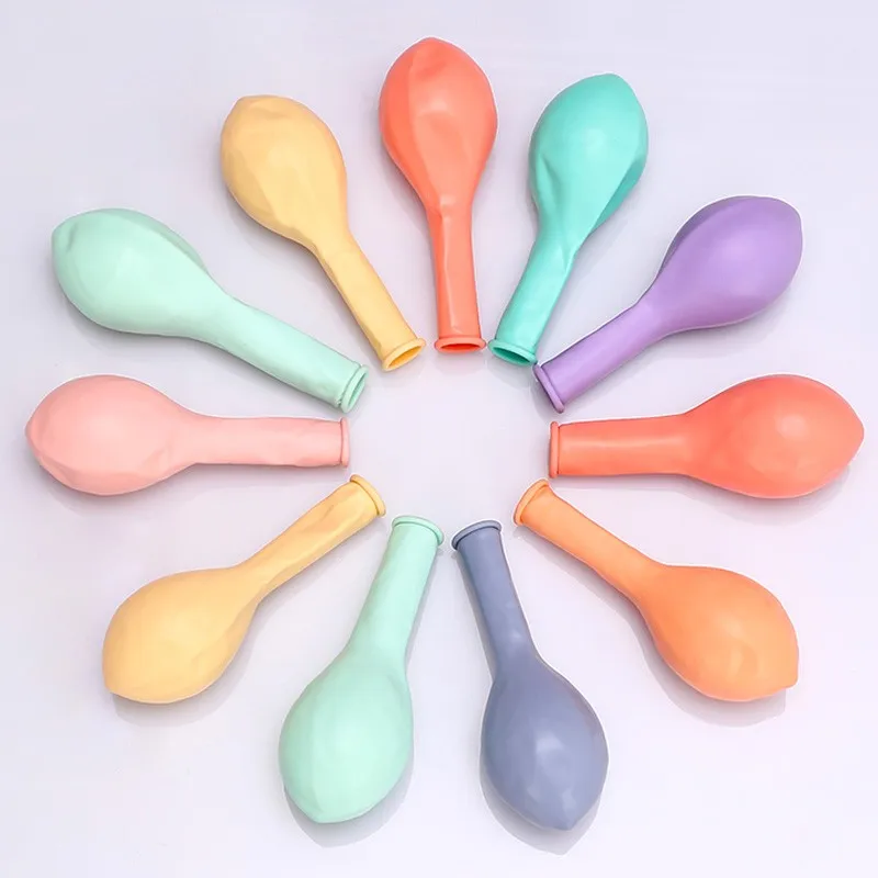 amazon hot selling new arrivals wedding party decoration pastel latex balloon with macaron colors