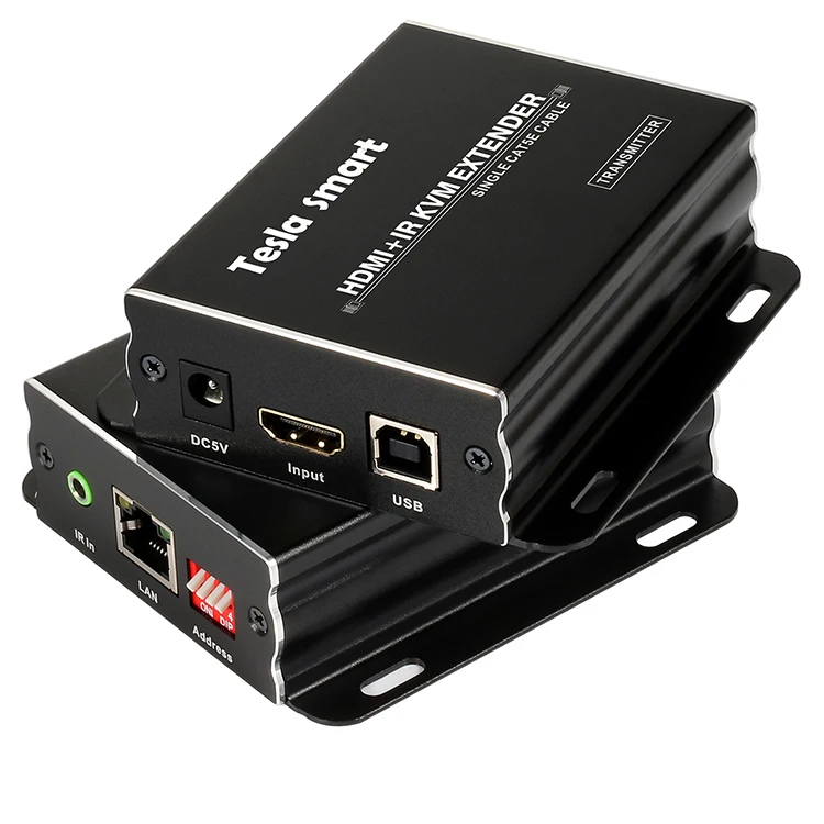 Kvm-удлинитель 120 метров по IP HDMI KVM-удлинитель с ИК-управлением kvm-удлинитель hdmi и usb