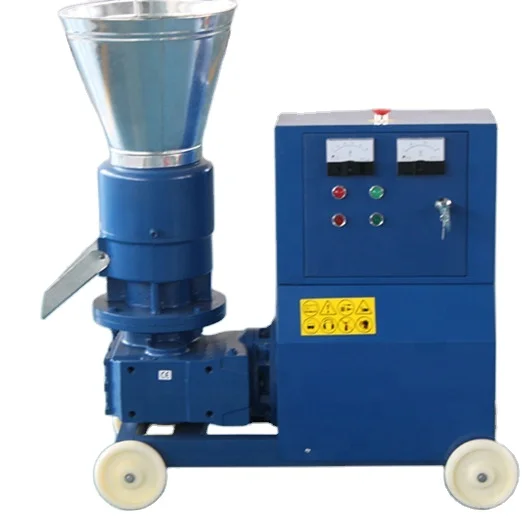 Homemade alfalfa granulator pellet mill wood pelletizer in stock