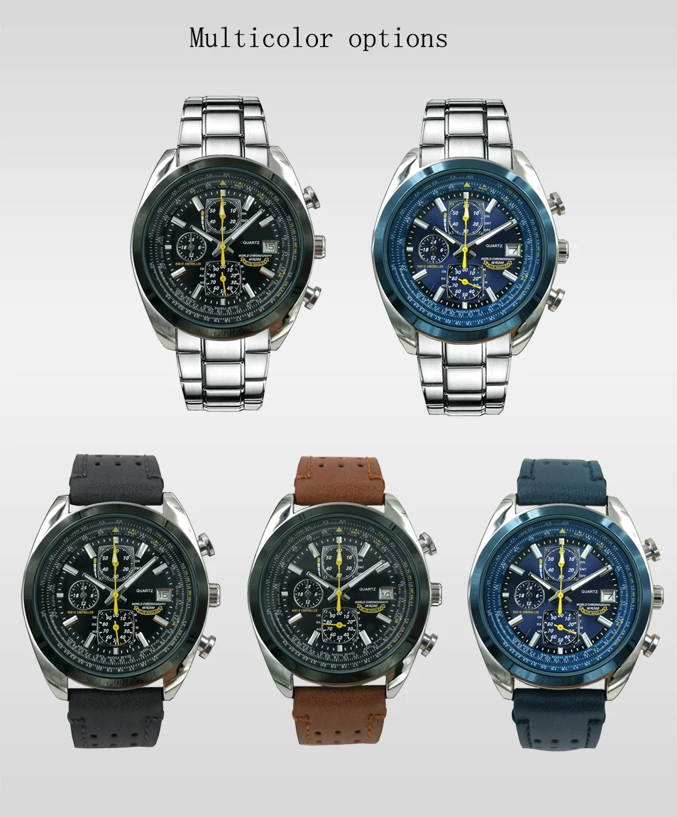 2022 hot sale Fashion Mens Watch Top Luxury Creative Men Wristwatch Casual Sports Male Quartz Watch