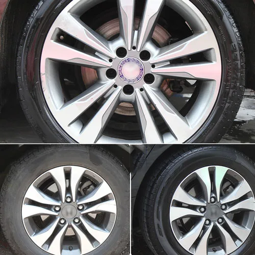 car automobile car care product aerosol tire shine and tire polish and tire foam cleaner spray