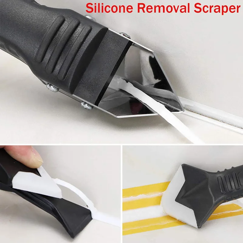 Silicone Caulking Tool Kit Caulk Sealant Finishing Remover Scraper Set