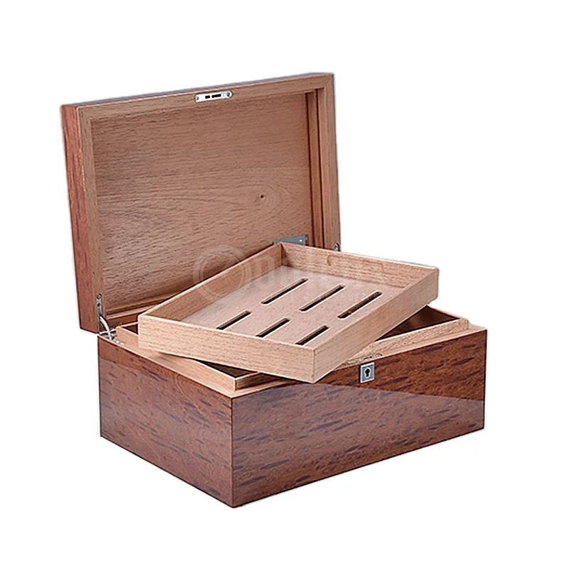 Newest homemade luxury cedar humidor for cigars