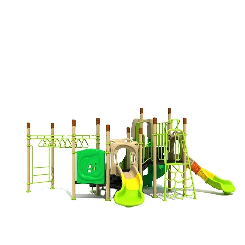 Combined Slide Outdoor Playground Children Rope Course Slide