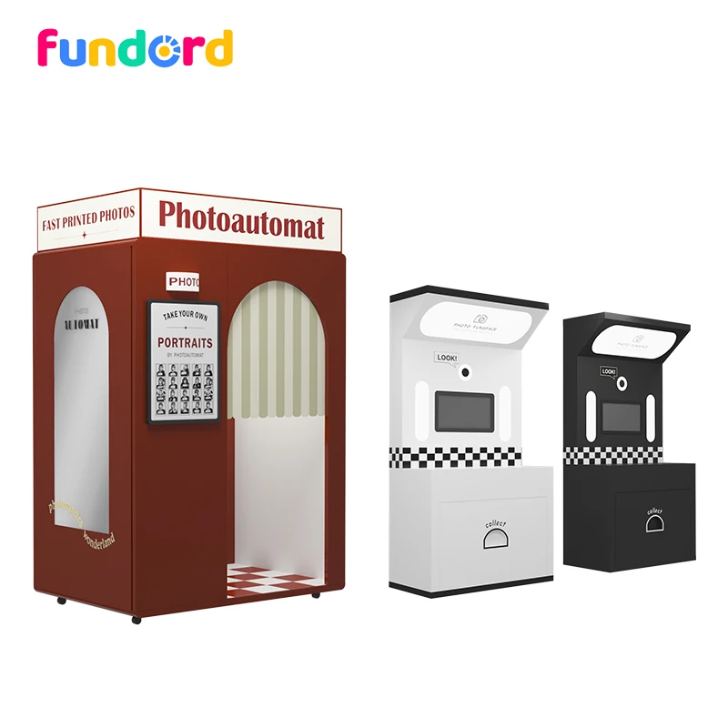 Fundord photobooth printer new selfie vending machine photo booth