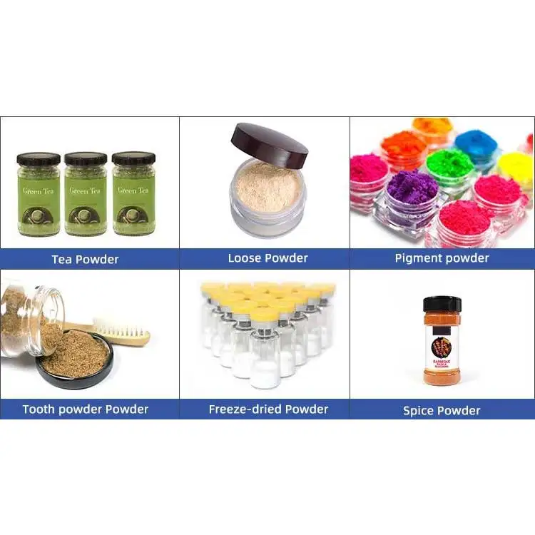 Automatic Vial Bottle Powder Filling Capping Machine With Conveyor injectable Dry powder vial filling machine