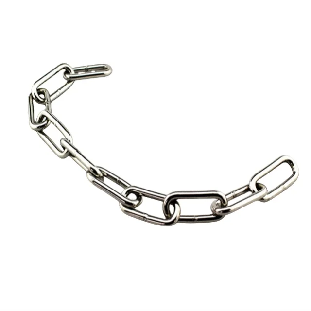 4mm 6mm Welded G43 link chains Stainless Steel Long Link Chain for Lifting