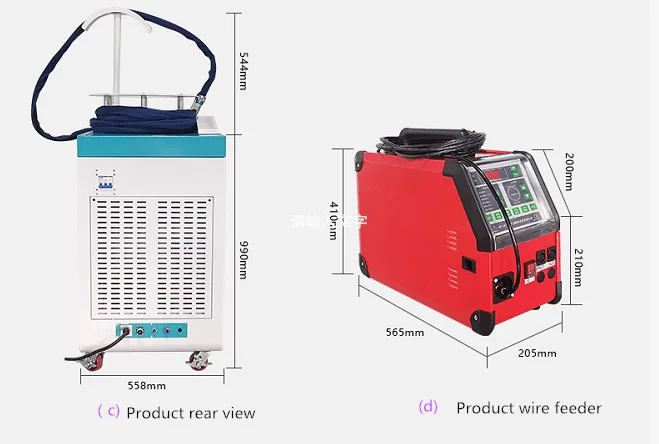 1000W 1500W 2000W 3000W Metal Aluminum welding welder Fiber Laser Welding Machine Pioneers