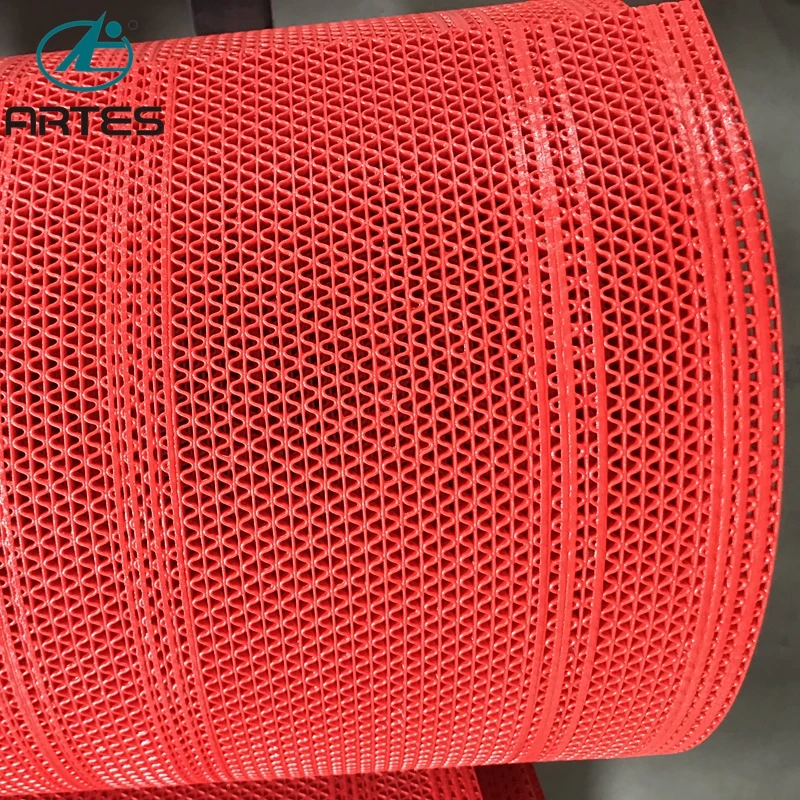 5mm Thickness Environmentally Friendly Waterproof PVC S Mat Non-Slip Swimming  Pool Floor Mats