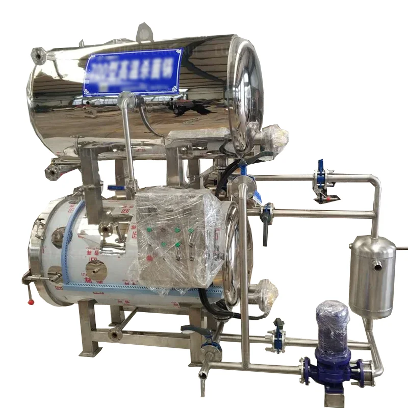 Single And Double Layer Sterilization Kettle Industrial Sterilizer