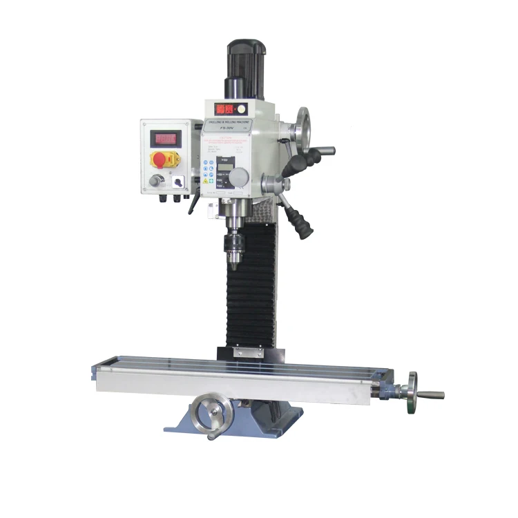 Conventional automatic variable speed digital display wood metal feed vertical milling drill