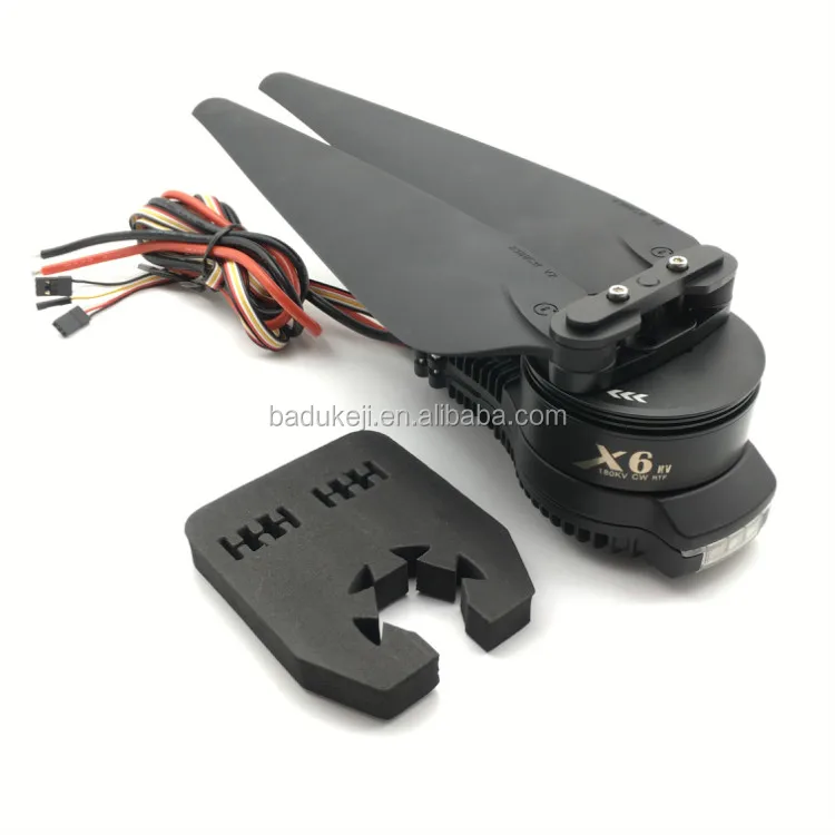 Original Hobbywing  X6 Power System with ESC propeller for Agricultural Drone motor  30mm tube adapter motor mount combo